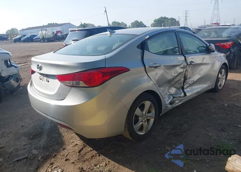 2013 Hyundai Elantra Gls from USA, damaged, VIN 5NPDH4AE3DH322331